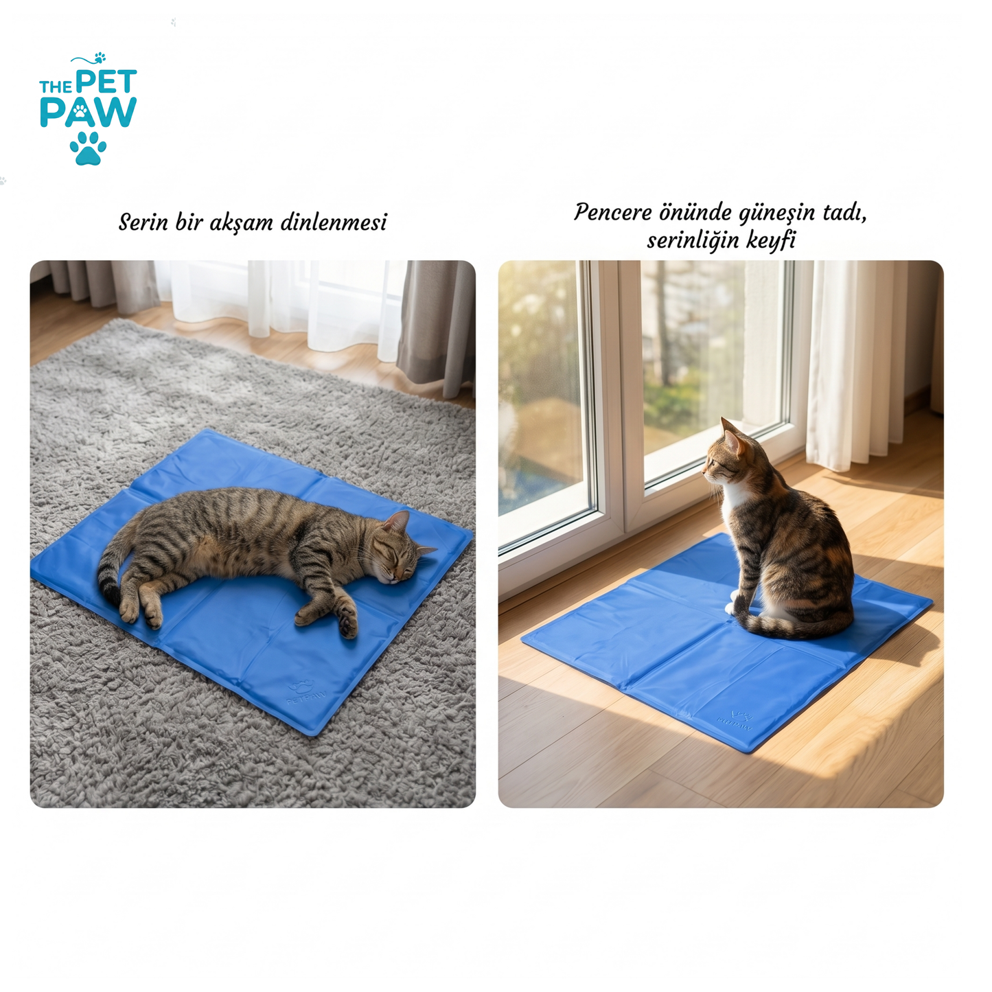PetPaw Evcil Hayvan Soğutucu Jel Mat (Kedi ve Köpek İçin)